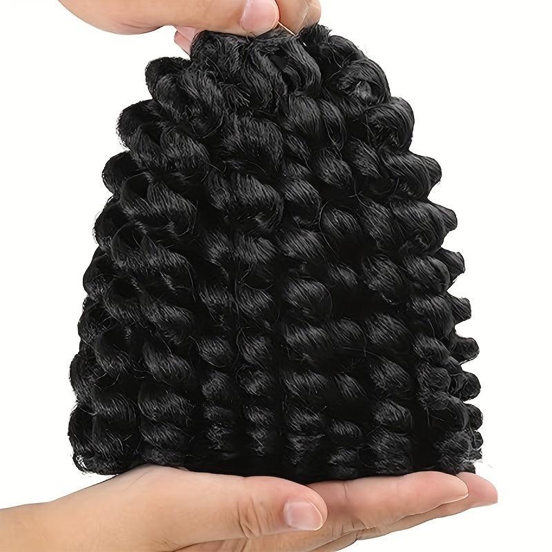Ringlet Wand Curl Crochet Braids Synthetic Hair 16 Roots Pack