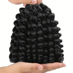 Ringlet Wand Curl Crochet Braids Synthetic Hair 16 Roots Pack