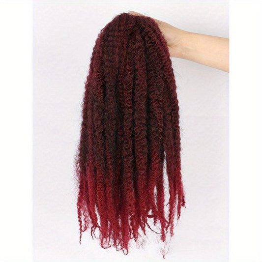Synthetic African Blow Curl 45 Crochet Bend Braid Hair Extensions