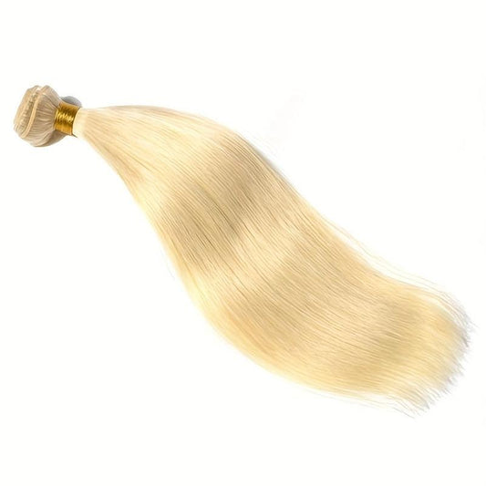 613 Straight Hair Bundles Blonde 10A Brazilian Virgin Human Hair