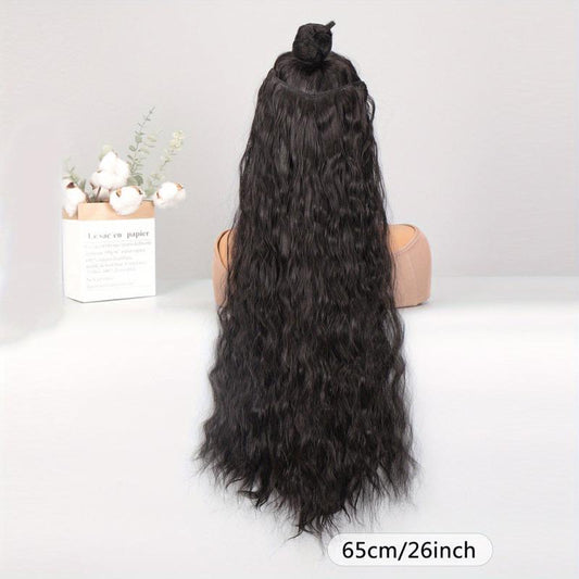 V Shaped Water Wave Ripple Extensions for Natural Stylish Hair