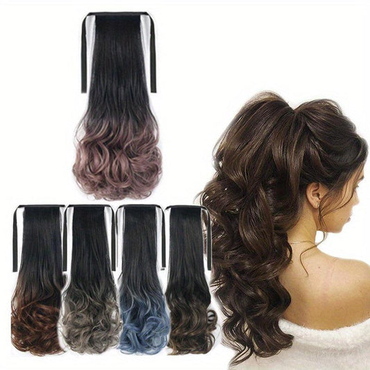 Long Curly Claw Ponytail Synthetic Hair Extensions