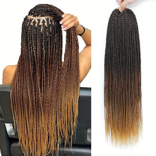 Senegalese Twist Crochet Braiding Hair Extensions Straight End