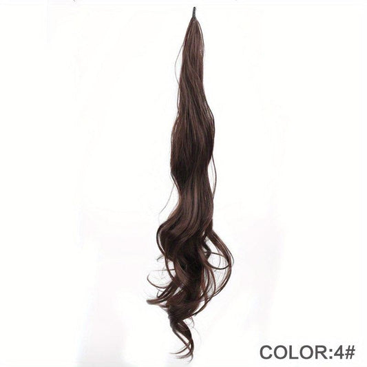Blonde Curly Ponytail Hair Extensions for Women