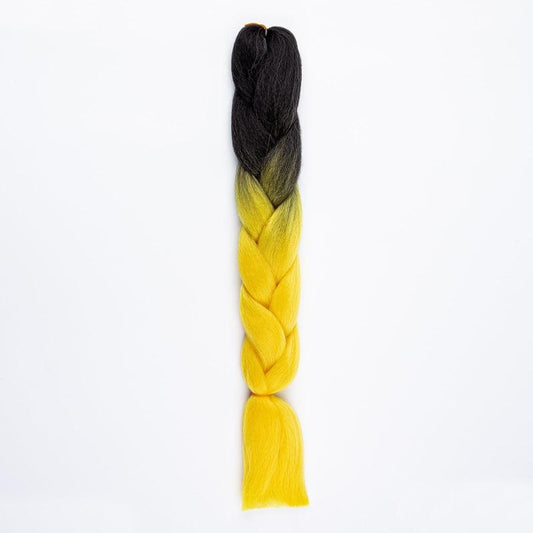 Pure Ombre Jumbo Box Braids Hair Extension Synthetic Crochet Braids