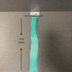 Party Highlight Clip In Colored Hair Extensions