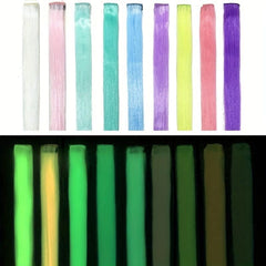 Party Highlight Clip In Colored Hair Extensions