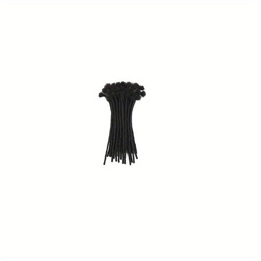 Dreadlock Braids Human Hair Crochet Hair Extensions 10 Strands Pack