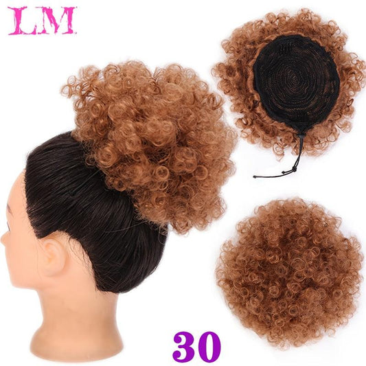 Synthetic Afro Puff Ponytail for Women