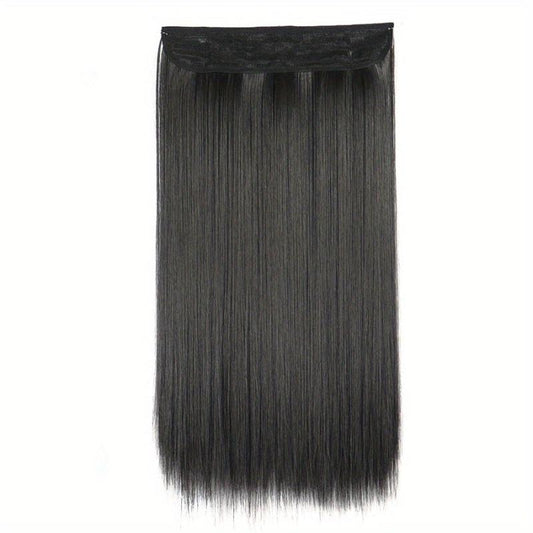 Invisible Wire Hair Extensions Long Straight Secret Hairpiece