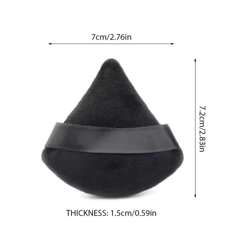 5PCS Powder Puff Powder Fan Fixed Makeup All Fit