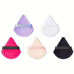 5PCS Powder Puff Powder Fan Fixed Makeup All Fit