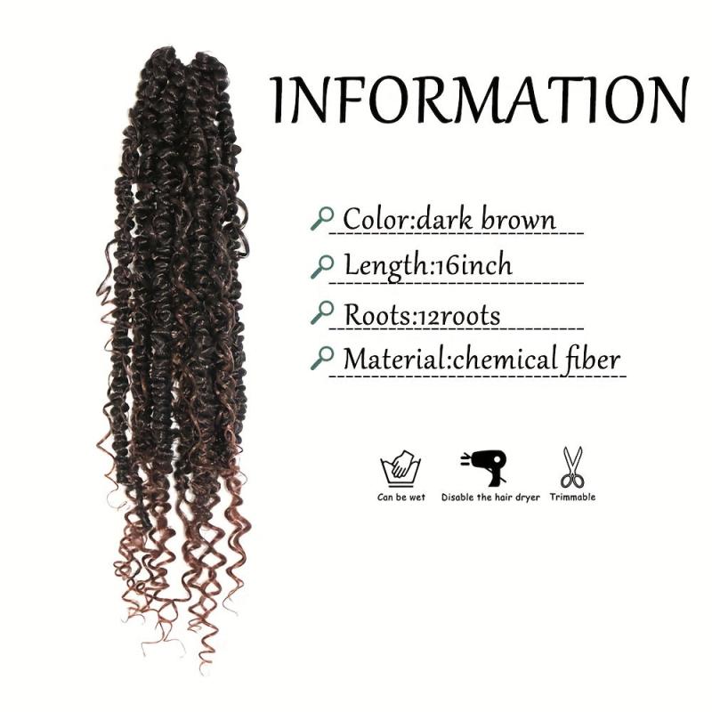 GoddessBraids Crochet Hair with Curly Ends Bohemian Braids