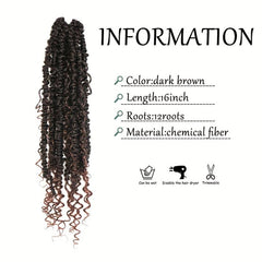 GoddessBraids Crochet Hair with Curly Ends Bohemian Braids
