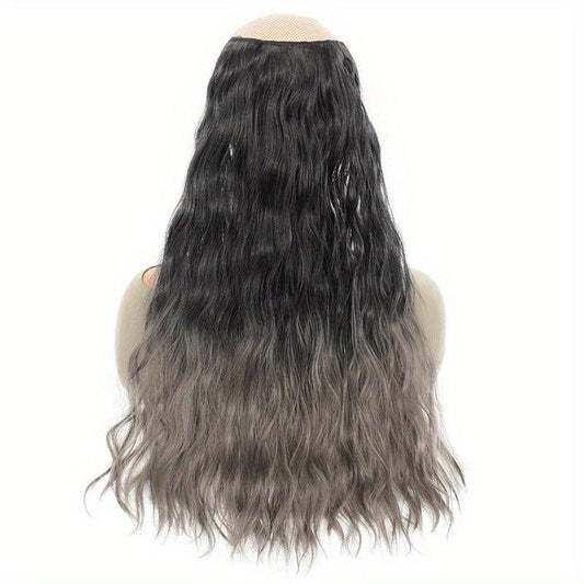 Clip In Hair Extensions 60 96 Cm Ombre Wavy Curly Hair