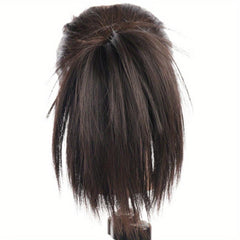 Synthetic Hair Bun Extensions Messy Straight Hair Band Elastic Chignon Scrunchy