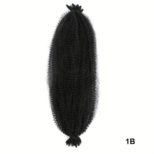 Kinky Afro Twist Crochet Hair 10 Strands 50 8 Cm Braiding Hair Extension
