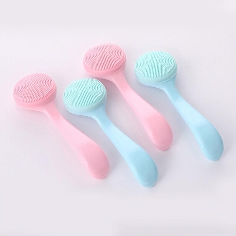 Silicone Cleansing Massage Brush Double Sided Soft Cleansing Brush