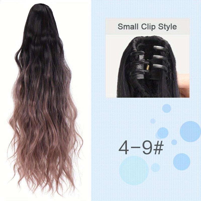Ombre Water Wave Ponytail Extensions 45-72cm Long