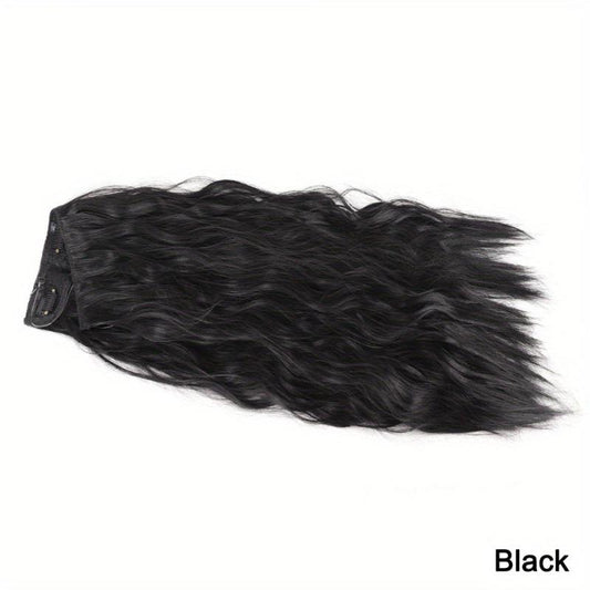 Invisible Curly Hair Extensions with Transparent Headband