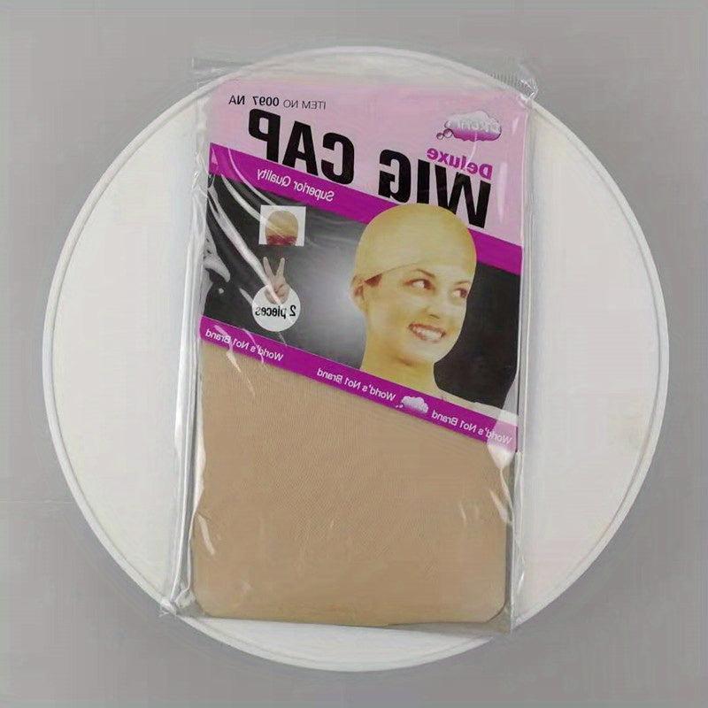 12pcs Lace Front Wig Cap Stocking Cap Elastic Breathable Invisible Wig Cap