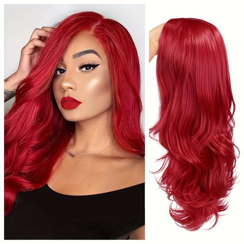 Long Wavy Wig Ombre Bluish Green Wigs Long Curly Ombre Hair Wigs