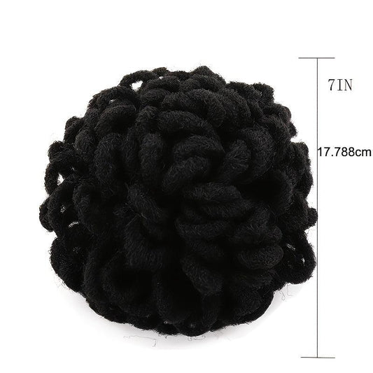 DreadLock Bun Afro High Puff Drawstring Ponytail Extensions