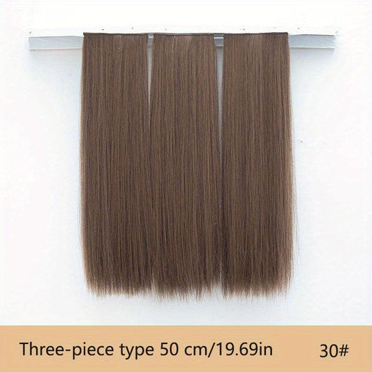 3pcs Hair Pads Synthetic Clip In Hair Extensions