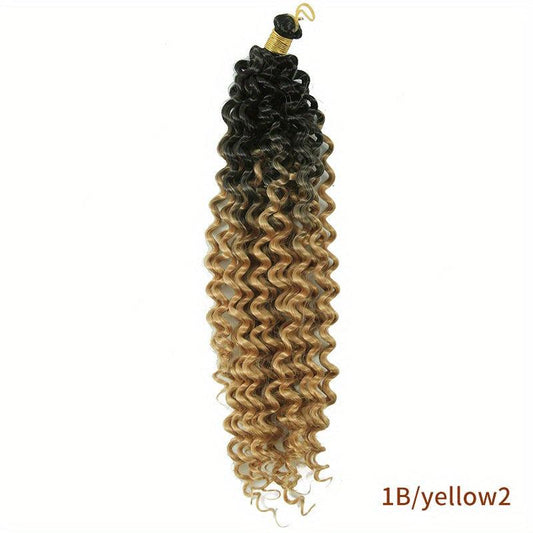 Ombre Spring Twist Braids Hair Pieces Synthetic Crochet Hair Extensions
