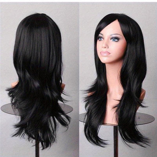 Long Curly Wig Air Curly High Temp Fiber COS Wig
