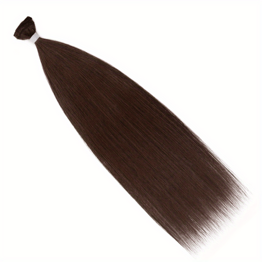 Synthetic Straight Hair Extension Bundles 28 cm Long Hairpiece Wig 130g