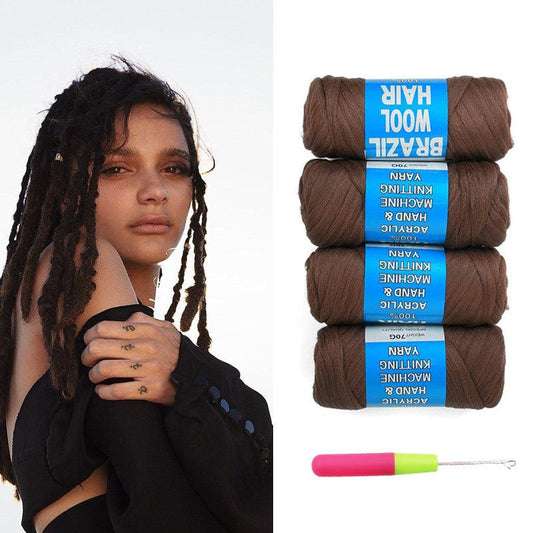 70G Brazilian Wool Yarn for Braids - African Faux Locs