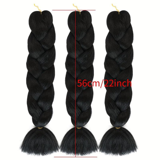 Jumbo Braiding Hair 55-88cm Long Synthetic Braiding Hair for School