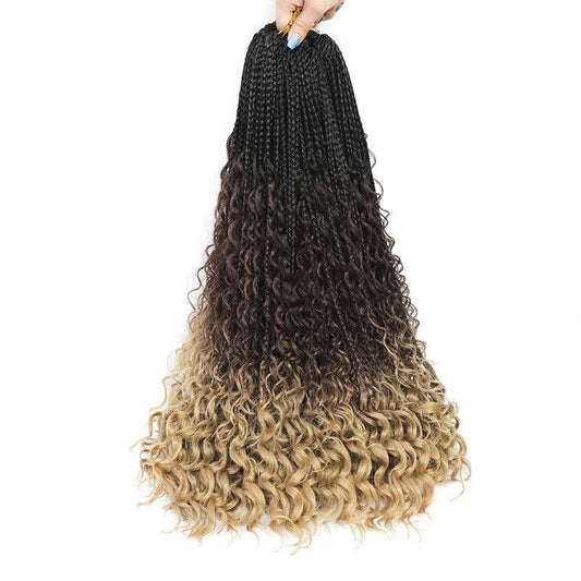 Bohemian Crochet Box Braids 55-88 cm Hair Extensions