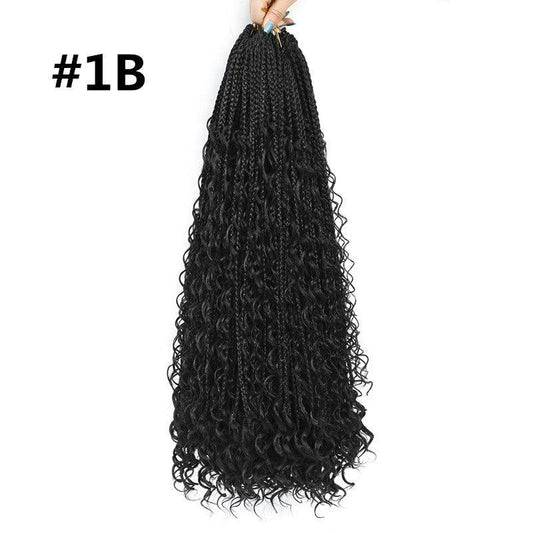 Bohemian Crochet Box Braids 55-88 cm Hair Extensions