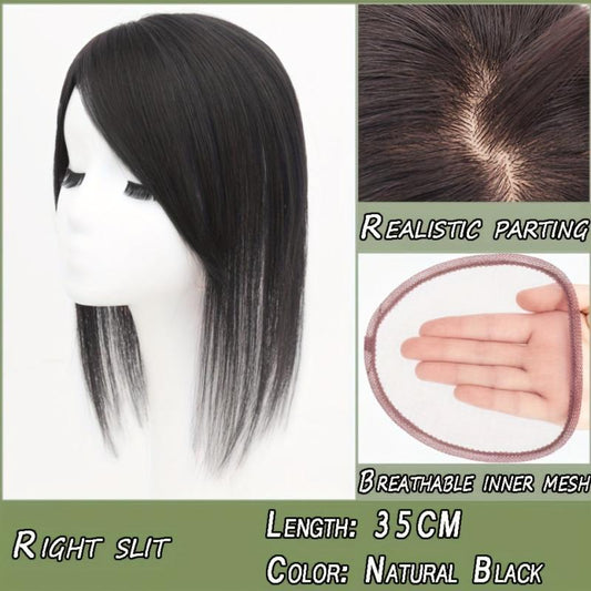 Synthetic Clip In Hair Extensions with Hair Bangs for Daily Use
