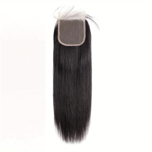 Brazilian Virgin Human Hair Lace Front Closure 4x4 Natural 25-56 cm