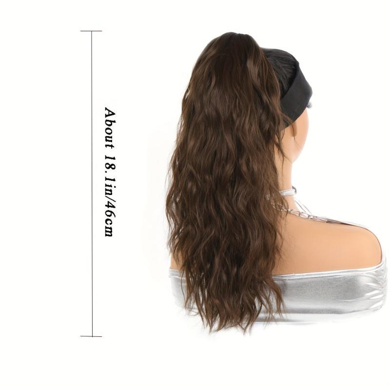 Long Curly Hair Ponytail Grip Extension