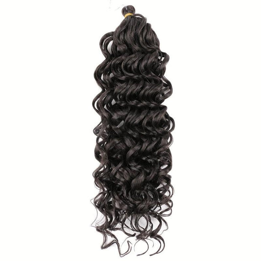 Hawaii Afro Curls Ocean Wave Synthetic Braiding Hair Extensions