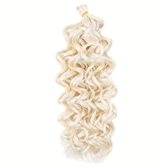 Hawaii Afro Curls Ocean Wave Synthetic Braiding Hair Extensions