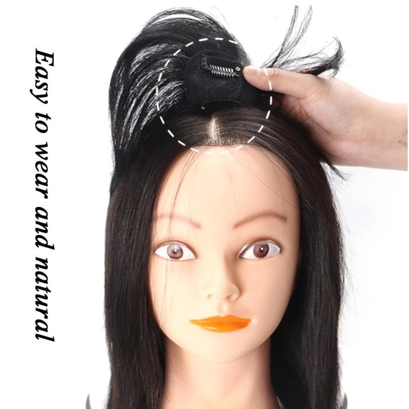 Synthetic Bangs Wig Natural Hair Extension Clip