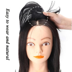 Synthetic Bangs Wig Natural Hair Extension Clip