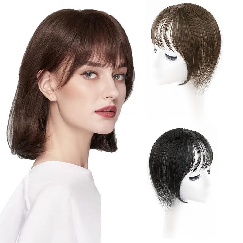 Synthetic Bangs Wig Natural Hair Extension Clip