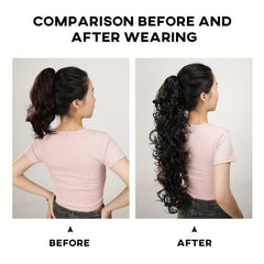 60 96 Cm Claw Ponytail Extension Curly Wavy Hair Extensions for Women