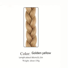 Women's Synthetic Braided Wig 28cm Ponytail Hair Extensions