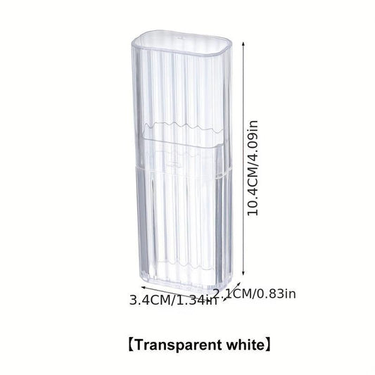 Travel Makeup Swabs Organizer Box Cosmetics Holder Container