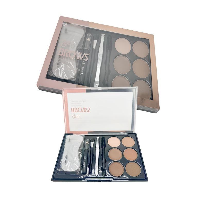 3D Eyebrow Powder & Cream Set Waterproof Makeup