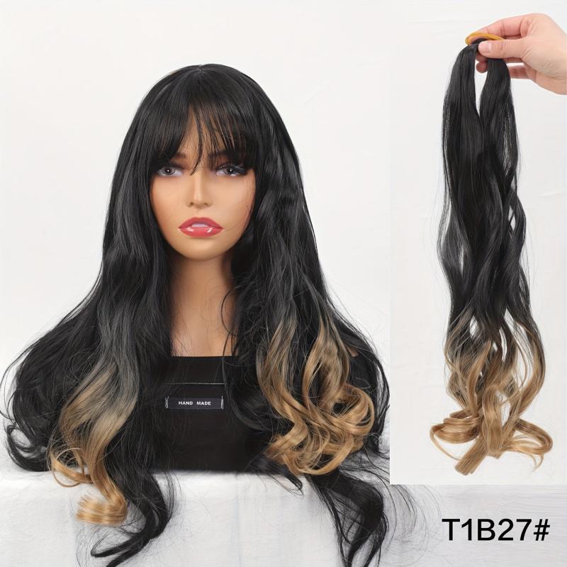 45 72 Cm Ombre Loose Wave Spiral Curl Braids Crochet Hair Extensions