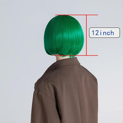 Short Bob Wig with Bangs for Party and Cosplay