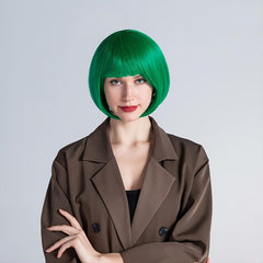 Short Bob Wig with Bangs for Party and Cosplay